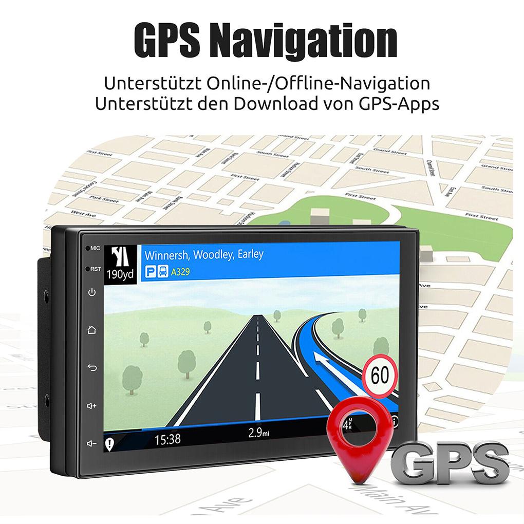 7 Inch 2 DIN Car Screen Android Auto For Apple CarPlay Car Radio Automotive Multimedia Player Car Intelligent Smart Systems