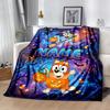 Halloween Friends Trick-or-treat Customize Your Name Blanket Gift Customizable Blanket Warmthful Decor Throw For Seaside Couch Livingroom Bedding