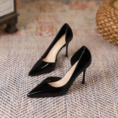 Scarpe di Marca Tacchi in Vernice Moda 2024 Décolleté da Donna Stiletto Scarpe da Donna Sexy da Festa Donna Tacchi Alti 7CM/9CM