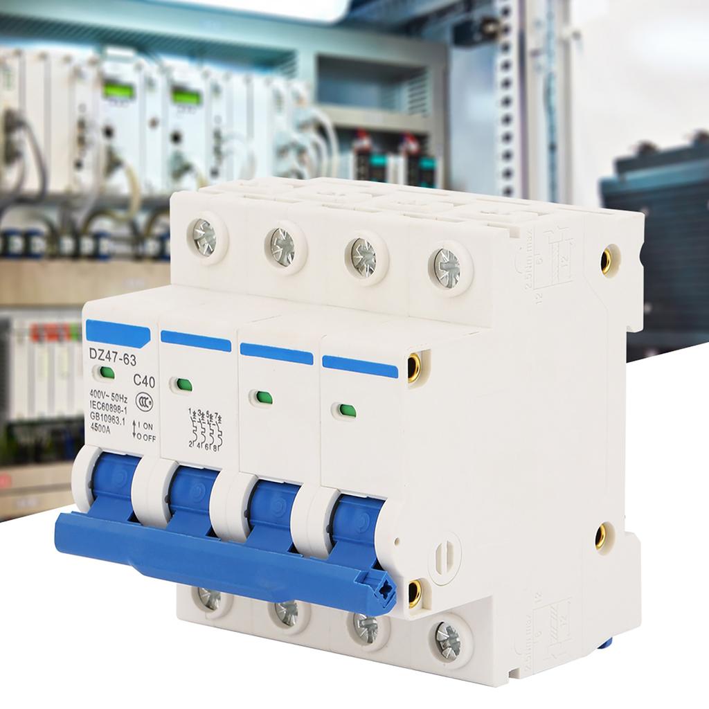 DZ47‑63 4P 40A 400V 50Hz Miniature Circuit Breaker
