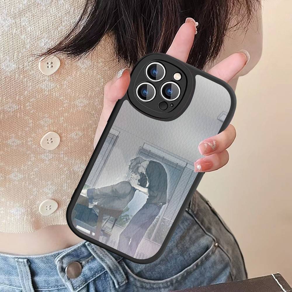 Nerd Project Bl Anime Leather Phone Case For IPhone 16 14 15 Pro Plus 13 12 11 Pro Max Silicone Cover