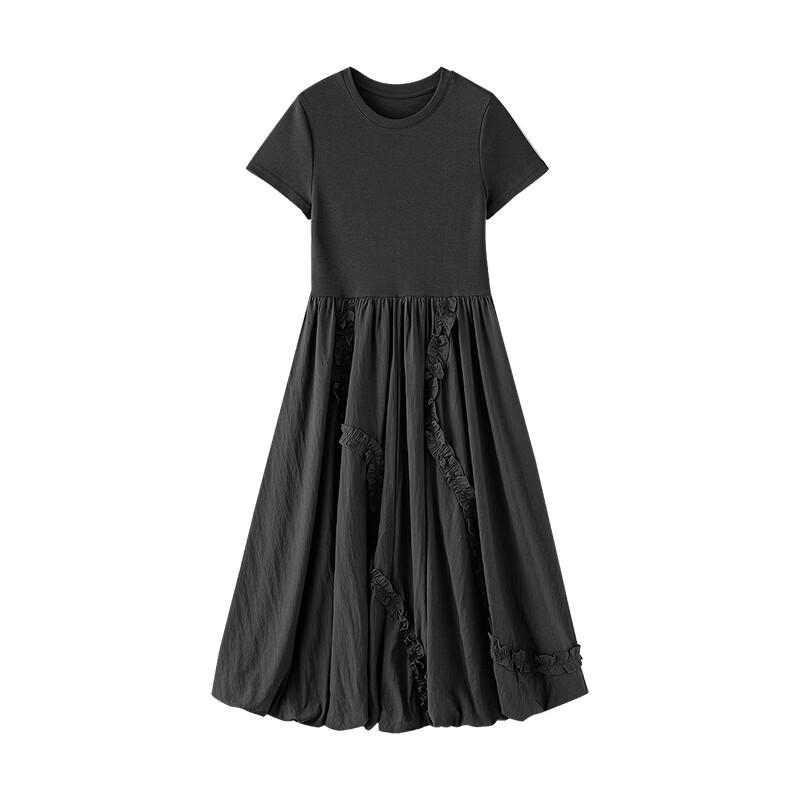 Chuyu Women's Summer Retro A-Line Petal Dress