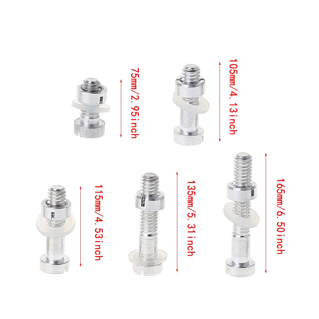 5Pcs Replacement Turntable Easy Install DIY for Headshells Phonograph Music Hardware Mounting Screws Rapair Tool