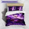 3pcs Custom Name Cartoon Genshin Impact Balzebub Bedding Set Duvet Cover Closure Includes 1 Duvet Cover & 2 Pillowcases for All Seasons Bedroom Decor