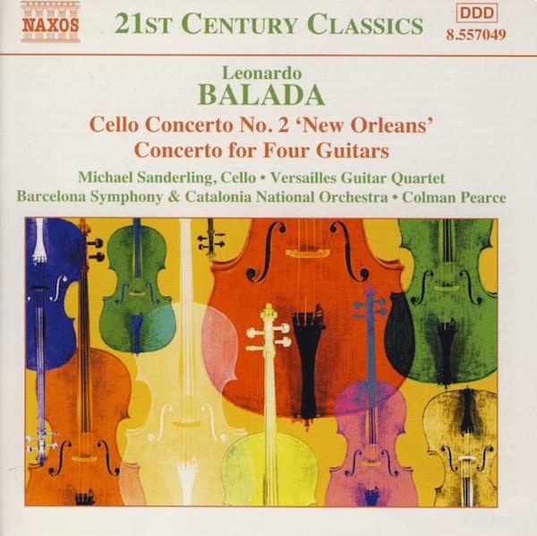 CD COLMAN PEARCE, LEONARDO BALADA; MIC - Orchestral Works 3 8557049 Naxos 2003 Japan ObiClassical Used