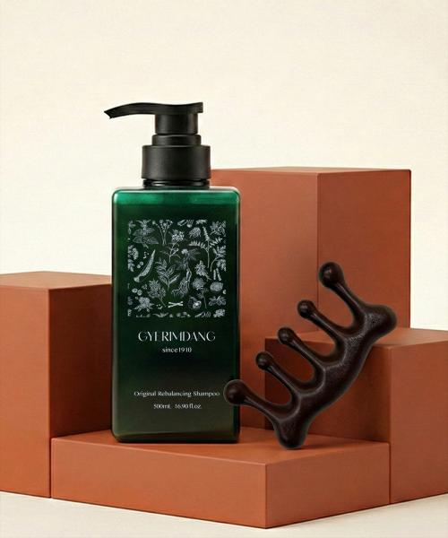 Premium Natural Hair Loss Shampoo 500ml + Scalp Care Gua Sha Set