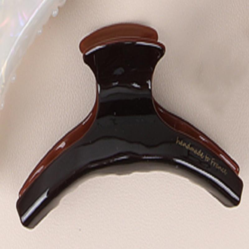 High Quality Japanese French Acetic Acid Curved Hair Grab Leopard Print Large Grab Clip Hairpin Shark