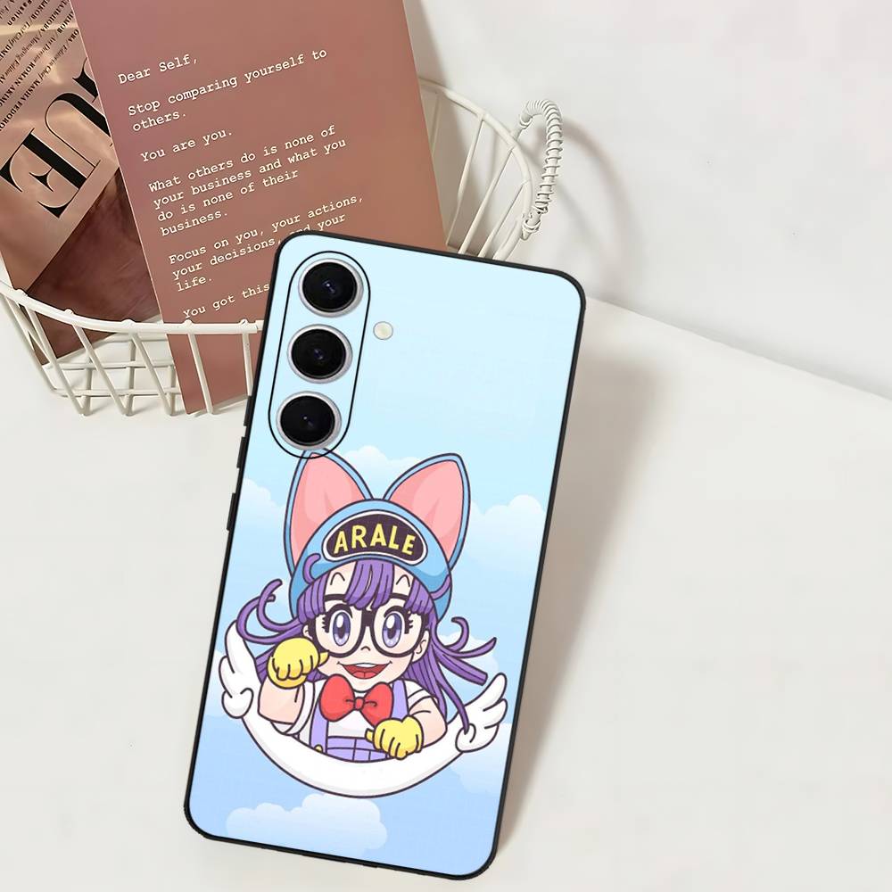 Anmie Dr Slump A-Aralees Phone Case For Samsung S 24 Fe 25 Ultra Plus 20 Lite 21 30 22 23 24 22 Ultra 5G Fundas