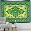 Mandala Mural Tapestry Wall Hanging Travel Mattress Bohemian Sleeping Mat Mandala Psychedelic Pattern Dormitory Decor