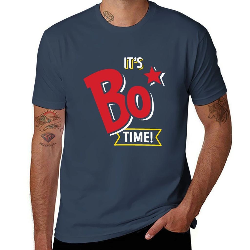Its Bo Time Bojangles TShirt Casual Lightweight Short Sleeve Top