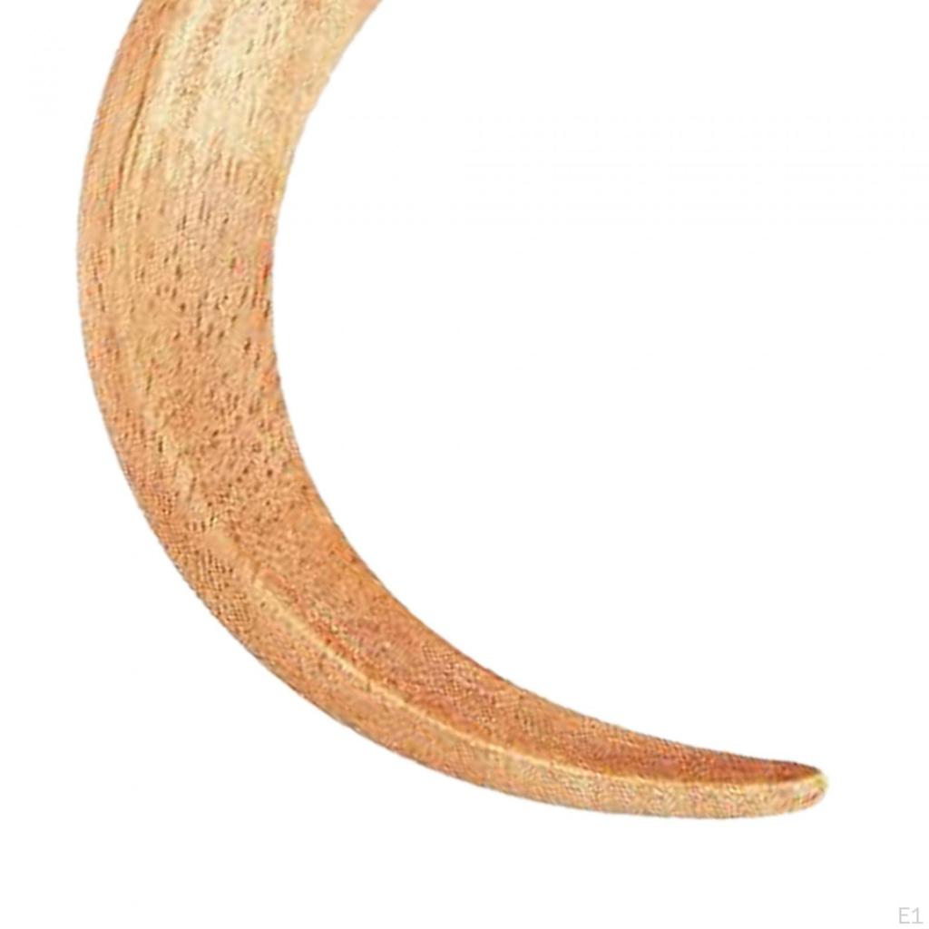 Fork Moon Hairpin Wood Wooden Elegent Efficient Hair Holding Portable Accessories for Parties