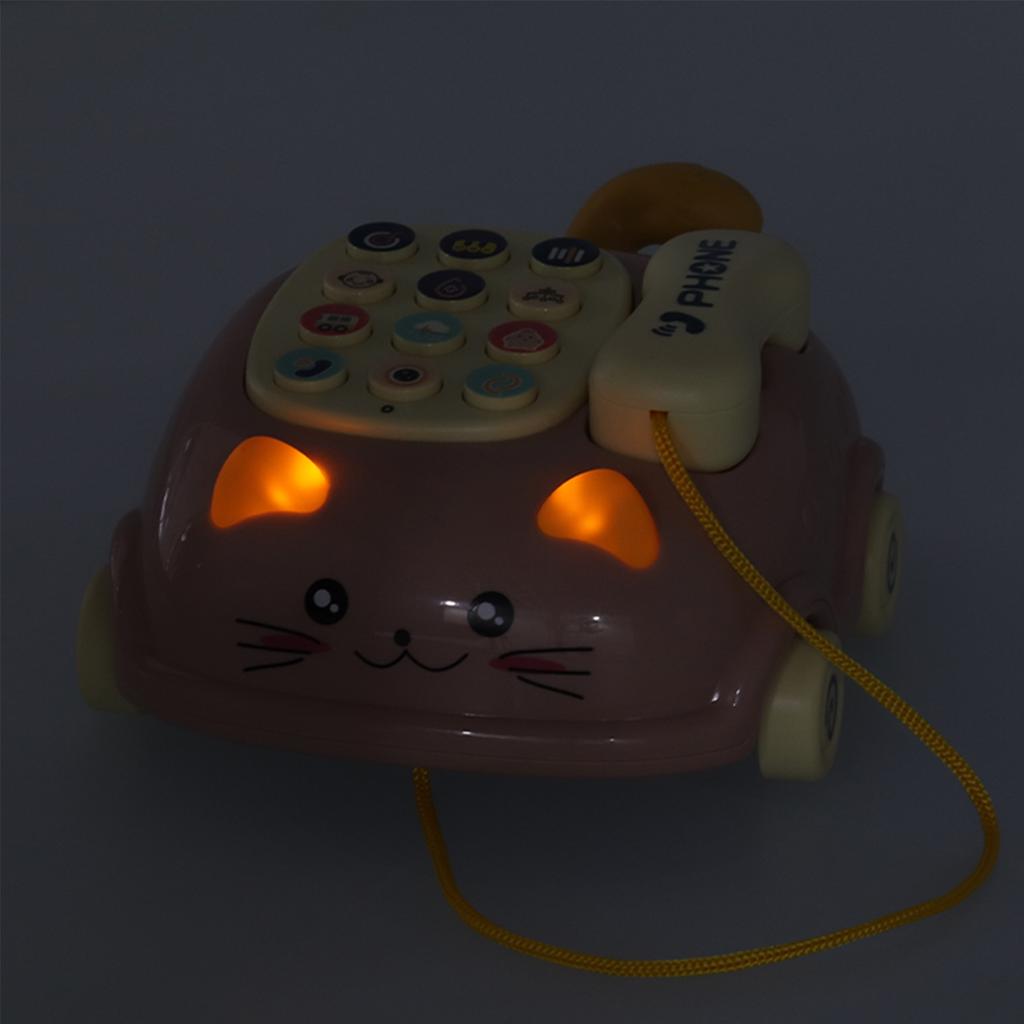 MultiFunction Musical Telephone Toys Early Education Play Phone Telephone Learning Toys