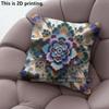 Bohemian Floral Print Pillow Covers Pattern Cushion Cover Suitable for Sofa Bedroom Car Pillow Cover