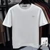 JEEP SPIRIT Men's Round Neck Breathable Cotton-Blend T-Shirt