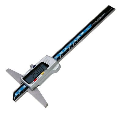 Shinwa Sokutei Digital Depth Gauge with Hold Function 150mm 19306