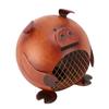Animal Money Bank Cute Decorative  Shape Vintage Metal Coin Bank for Bedroom Living Room