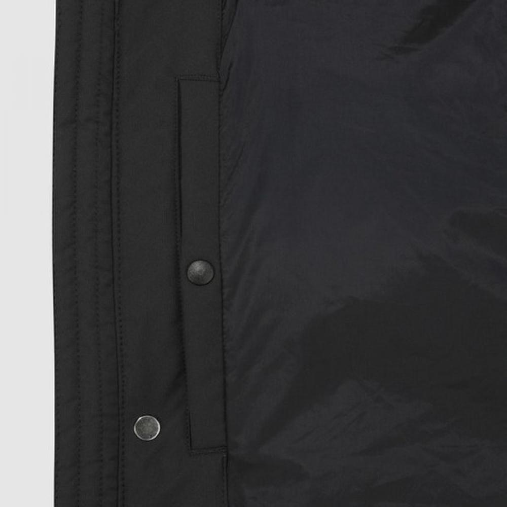 Le Coq Sportif Unisex Regular Fit Venture Goose Down Long Jacket Black Qq423edjn