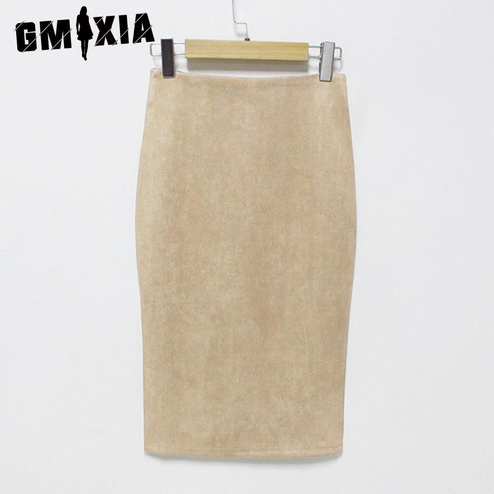GMXIA Women's Fashion Casual Solid Color Print Summer Spring Skirt