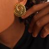 Sommer-Ozean-Serie: 18K Gold Edelstahl Muschel Ohrstecker - Damen Mehrere Stile