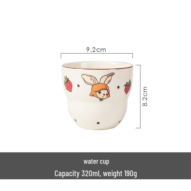 Sophie Rabbit Wedding Gift Tableware Set: Bowl, Plate, Dish for Bride's Engagement or Housewarming