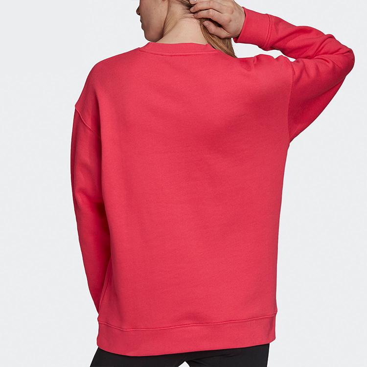 Adidas Originals TREFOIL CREW Sweatshirt Women's Energy Powder GD2436