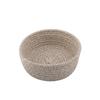 3 stuks Ronde Gevlochten Opbergmand Katoenen Touw Gevlochten Mand Organizer voor Huis Kantoor