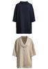2025 Men's Summer Loose V-neck Knit T-shirt - Casual Short Sleeve, Plain Color Sports Tee