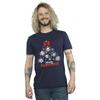 Disney Mens Mickey Mouse And Friends Christmas Tree T-Shirt