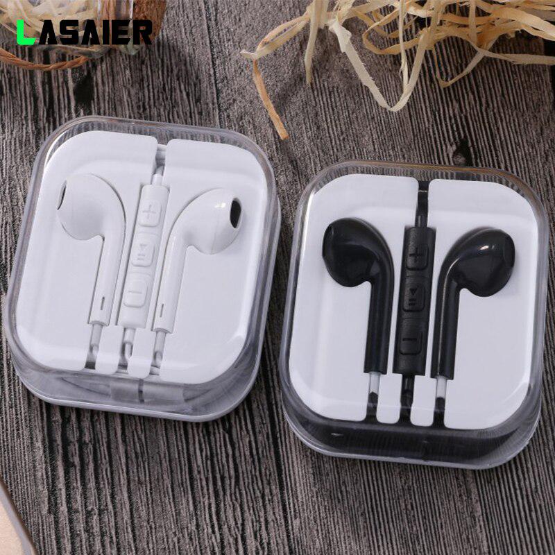 Kabelgebundene 3,5-mm-Ohrhörer mit Super-Bass-Headset, Freisprech-Ohrhörer mit Mikrofon für Huawei Xiaomi iPhone