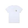 Vans T Shirts Women's White Crew Neck Moderate Straight Fit VN000C0SWHT