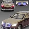 1:24 Gls600 Miniaturmodellauto Spielzeug Legierung Druckguss Sound Licht 6 Türen zu öffnen Rückzieher Schmuck Fahrzeugmodelle Für Jungen Geschenke