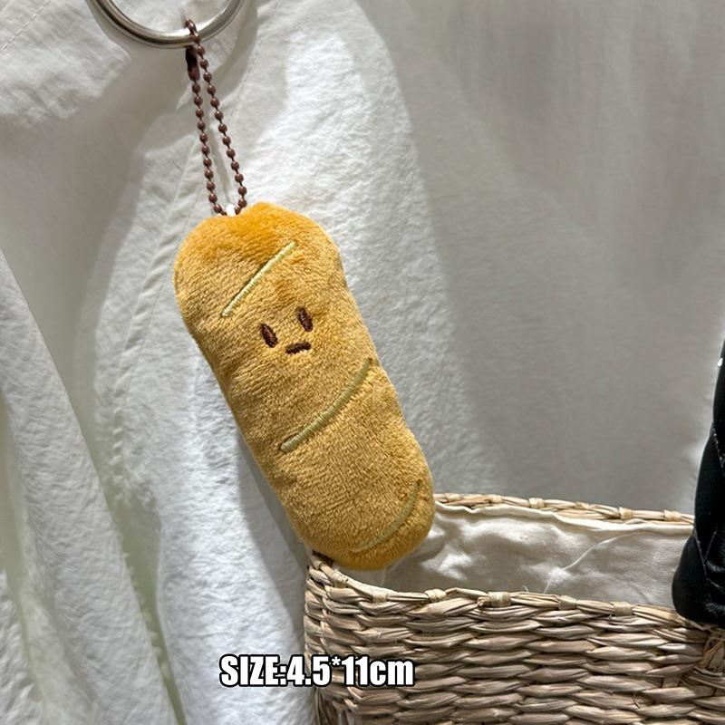 

Милий імітаційний хліб їжа пончик рупор плюшевий брелок мультяшна плюшева лялька брелок підвіска прикраса для рюкзака подарунки A2