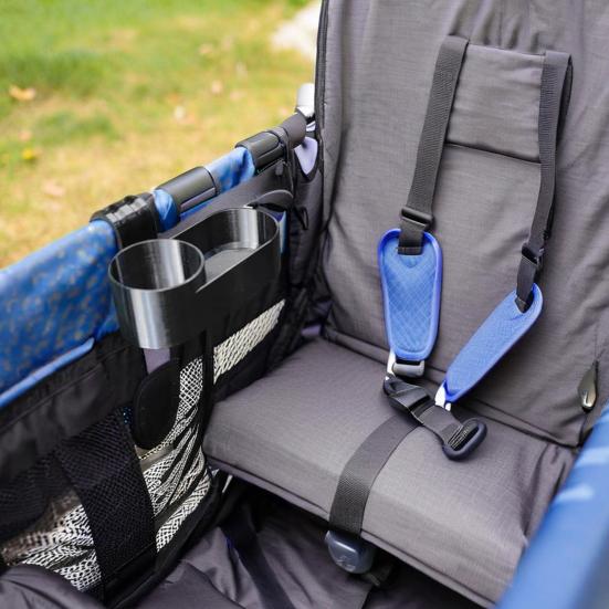 Snack Tray Cup Holder Anti-Spill Multipurpose Tool-Free Installation Side-Mounted Tray