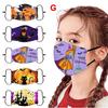 Halloween Children Mask Fashion Cute Washable Reusable Mask Anti Pollution Mouth Respirator Cotton Unisex Masquerade