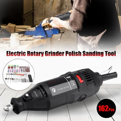 180W Adjustable Speed Electric Grinder Rotary Tool Polishing Tool Set DIY With 161pcs Electric Tool Set 230V