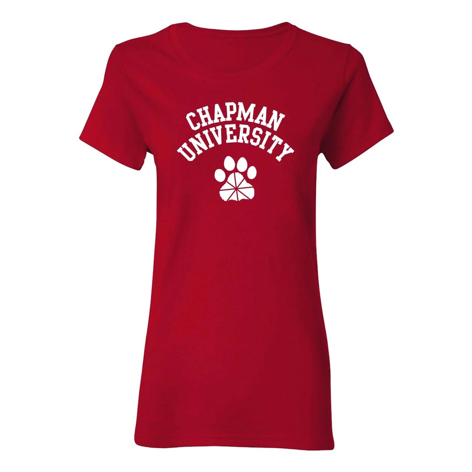 Chapman University Panthers Arch Logo Women s T-Shirt - Cardinal S