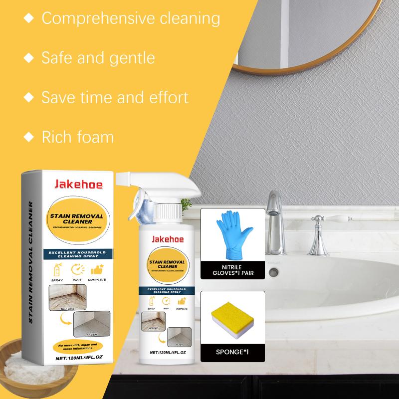 Shower Cleaner Spray Floor Dirt Stain Removal Household Bathroom Tile Cleaner Ceramic Floor Polishing Bathroom Cleaning Liquid