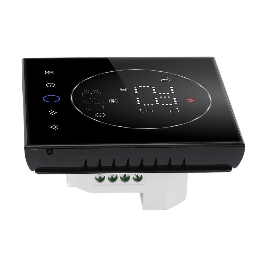 Smart Thermostat LED Screen Water Heating Control 13mm Recessed Programmable Thermostat for Home Room   AC95‑240V