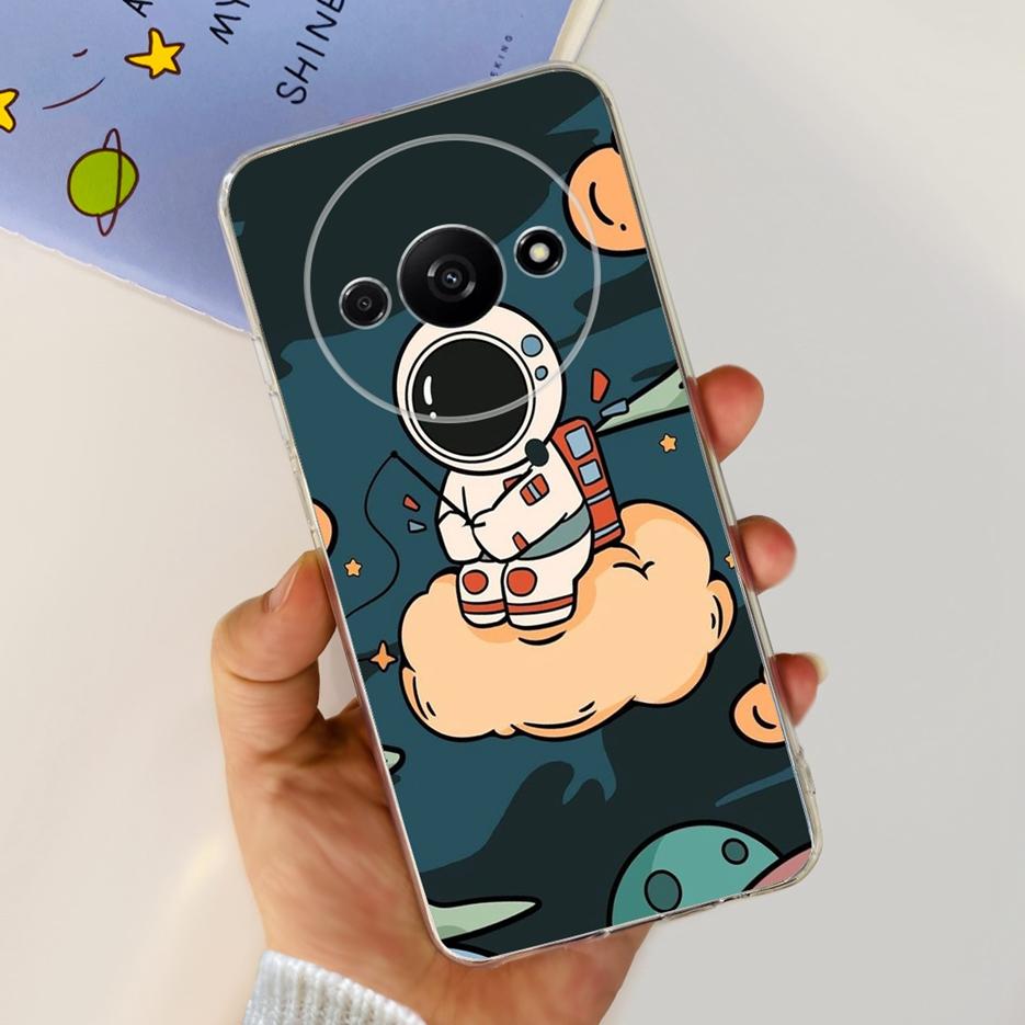 For Xiaomi Redmi A3 Case Cute Fashion Painted Cover Soft Silicone Protective Shell For Xiaomi Redmi A3 RedmiA3 Phone Case Bumper