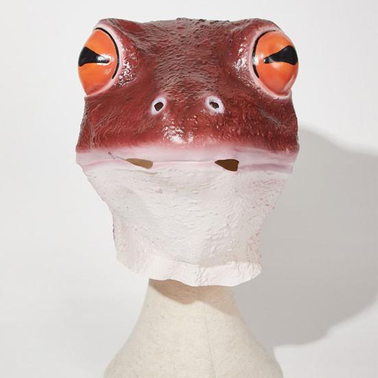 

Головной убор Yousheng Spoof Tricky Frog, дышащая, не выцветающая, неаллергическая маска с имитацией животного для фестиваля