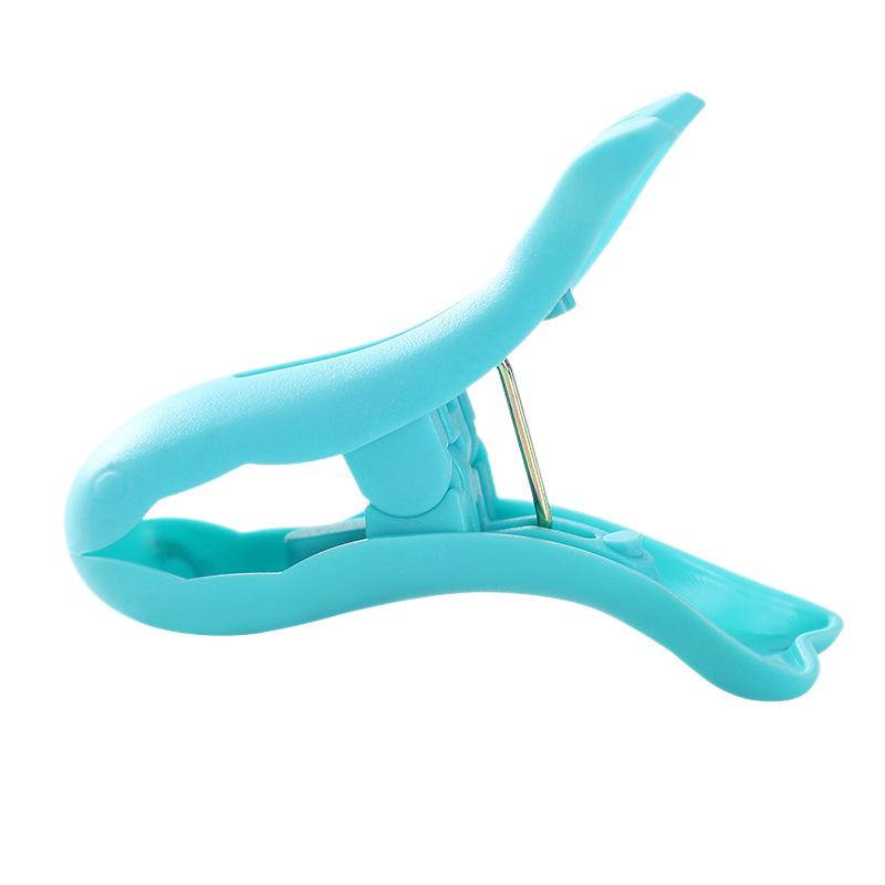Colorful Windproof Plastic Clips: Non-Marking, Strong for Clothes & Quilts