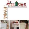 Christmas Door Frame Ornament 8 x 5 Inches Christmas Decorations For Living Room Reading Room Classroom Kitchen Restroom