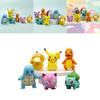 Adorable Pikachu Pokemon Can Reach Duck Cartoon Car Doll Cake Hand Decoration Pvc For Enthusiastic Collectors And Fans