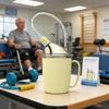 Practical 350ml Health Drinking Vessel With Angled Straw And Tight Cover For Rehabilitation And Specific Requirements