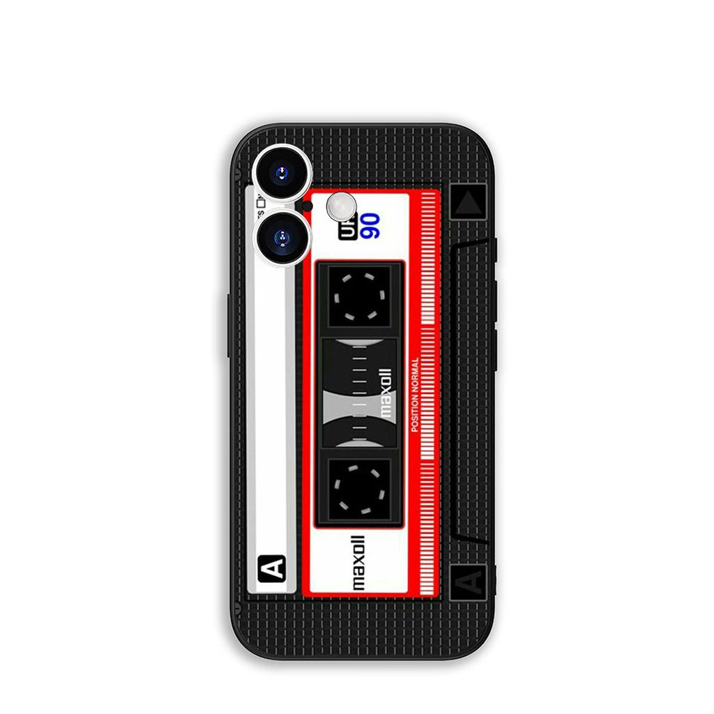 Cover for Motorola Moto Edge 50 30 Fusion 40 neo Ultra Pro G54 G24 G05 G35 G55 G64 G75 G84 G85 Case Cassette Tape Music Retro