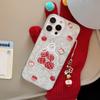 Niche Ins for Apple Shopping Bag for 16Pro Max Phone Case 17 Flash Fans for IPhone14 Transparent 11 Pendant