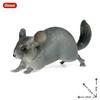Oenux Simulation Wild Muroid Animal Squirre Mouse Sugar Glider lMarmot Rat Chinchilla Model Action Figures Lovely PVC Kids Toy
