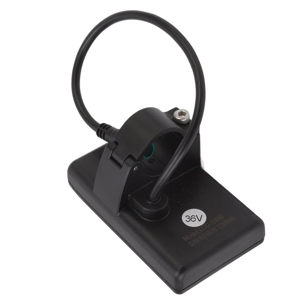 S866 Electric Bicycle LCD Display IP65 Waterproof 24V 36V 48V Clear Observation For Electric Scooter