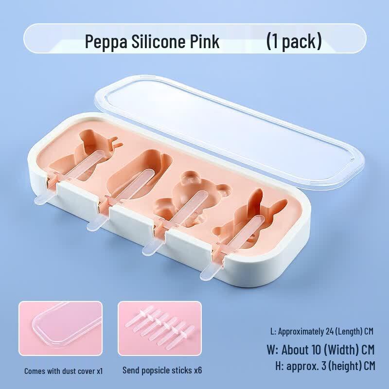 Food-Grade Silicone Popsicle Mold