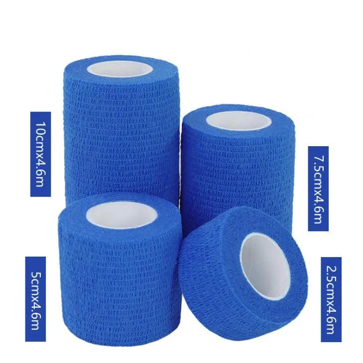 1PC Self-adhesive Elastic Bandage Elastoplast Sports Wrap Tape Sports Protector For Knee Finger Ankle Palm First Aid Kit